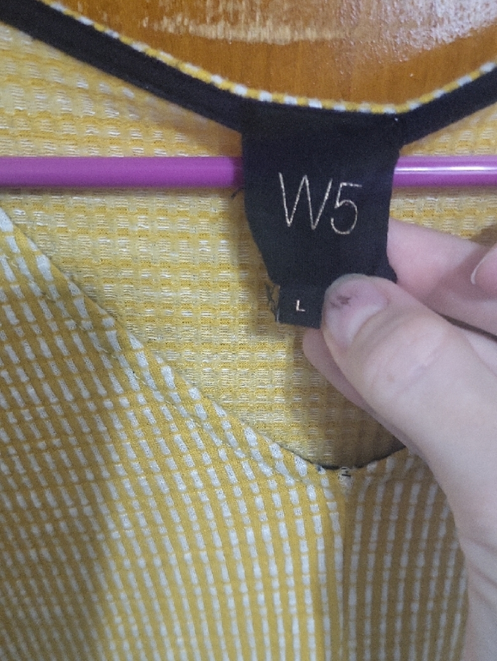 W5 Puff Sleeve V-Neck Top in Mustard Yellow - Picture 2 of 4